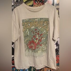 The Zombies Graphic T-Shirt - Cream